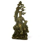 Een koperen figuur van Shuiyue Guanyin (Water-Moon, Antiek en Kunst