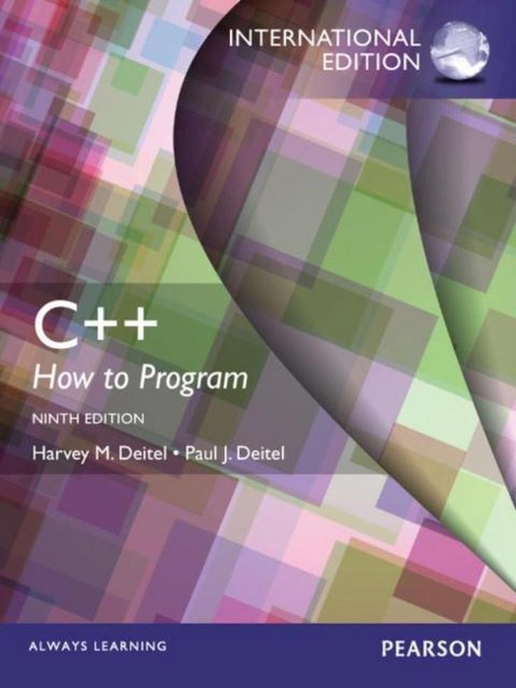C++ How to Program (Early Objects Version), International, Livres, Langue | Anglais, Envoi