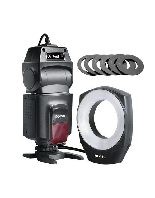 Godox ML-150 Ring flitser universeel nr. 1063, TV, Hi-fi & Vidéo, Photo | Flash, Enlèvement ou Envoi