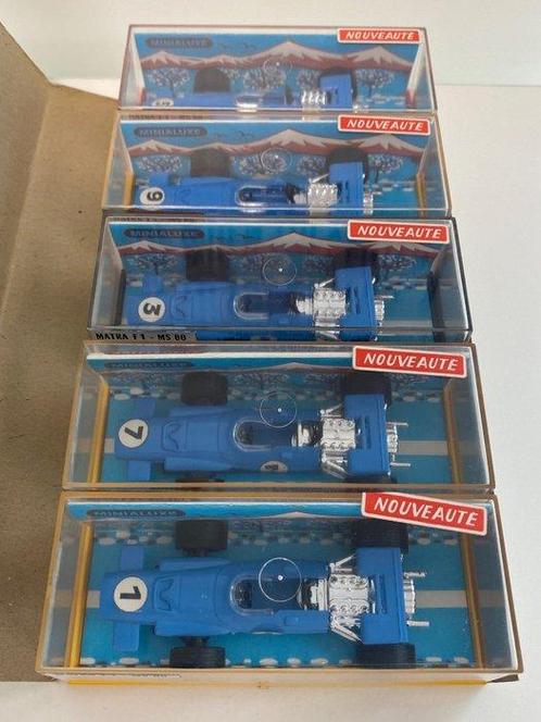 Minialuxe 1:43 - Voiture miniature (5) - Lot de 5 Matra F1, Hobby en Vrije tijd, Modelauto's | 1:5 tot 1:12