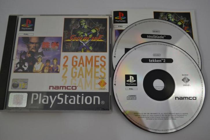 2 Games Tekken 2 - Soulblade (PS1 PAL), Games en Spelcomputers, Games | Sony PlayStation 1