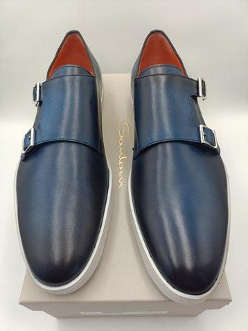 Santoni - Low-top sneakers - Maat: EU 44.5 - Nieuw met tags beschikbaar voor biedingen