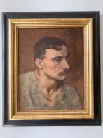 École allemande (XIX) - Male Portrait, Antiek en Kunst