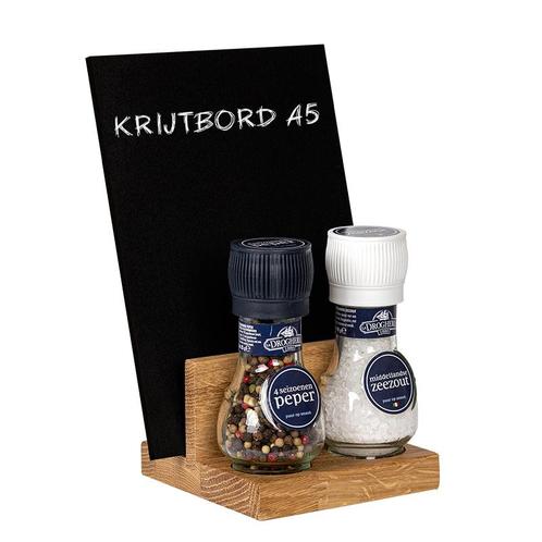 BLOC - Basic Eikenhout met Krijtbord A5, Zakelijke goederen, Horeca | Meubilair en Inrichting, Verzenden
