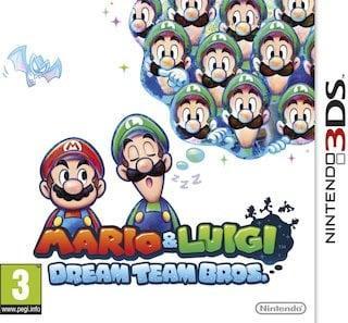Mario & Luigi Dream Team Bros (3DS Games) (Nintendo 3DS), Games en Spelcomputers, Games | Nintendo 2DS en 3DS, Zo goed als nieuw