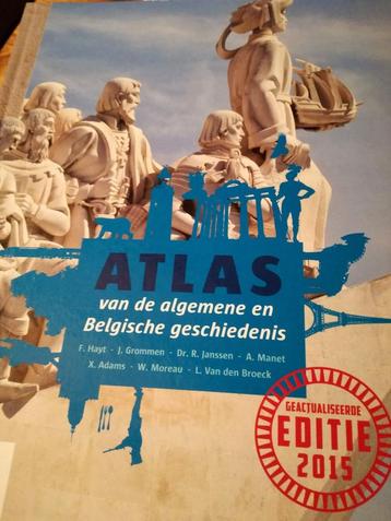 Atlas van de algemene en Belgische geschiedenis Franz Hayt, Boeken, Verzenden, Gelezen, Franz Hayt