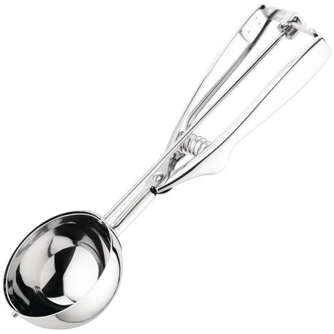 IJsportioneerlepel | RVS | Bol | Ø74mm | 1/8L Vogue, Articles professionnels, Horeca | Équipement de cuisine, Envoi
