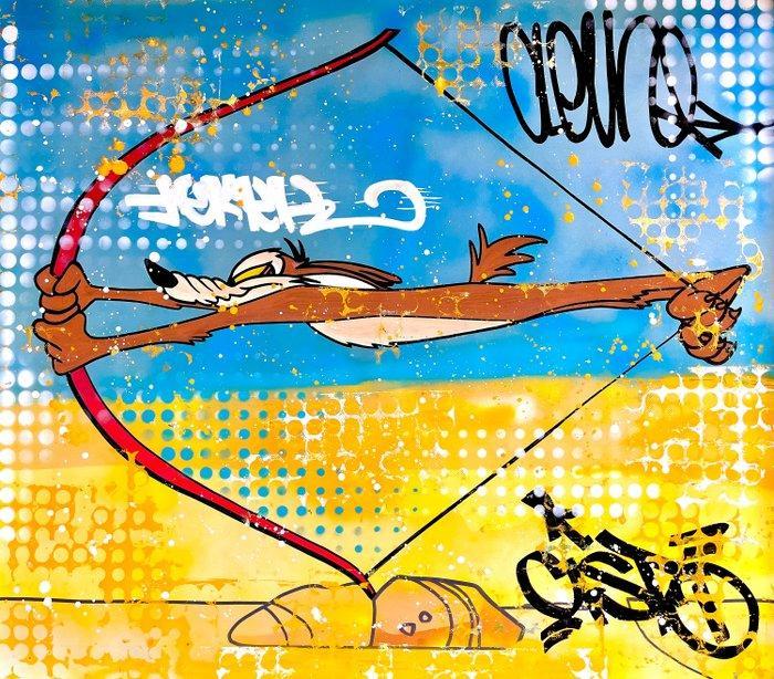 Moabit - Wile E. Coyote and Roadrunner X Out And About, Antiek en Kunst, Kunst | Designobjecten