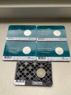 Nederland. 1909/1930 Lot met 5 halve guldens Coincard, Postzegels en Munten