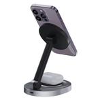 2 in 1 Magnetisch Oplaadstation - Compatibel met Apple, Telecommunicatie, Mobiele telefoons | Batterijen en Accu's, Verzenden