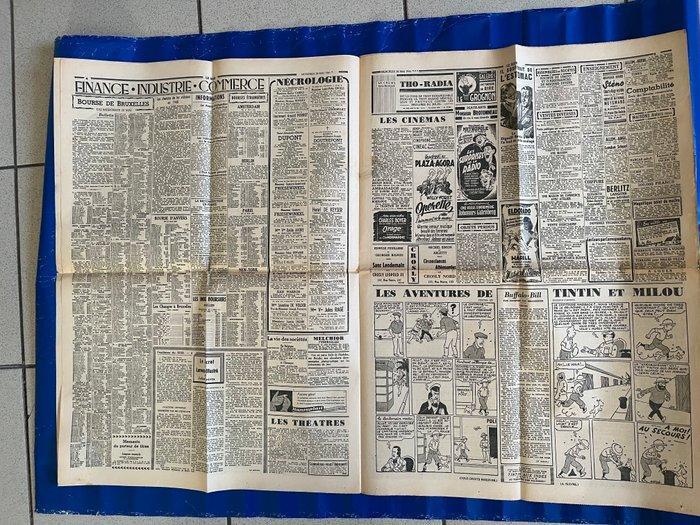 Tintin - Soir Jeunesse -Rare publication sur 2 pages - Le, Livres, BD