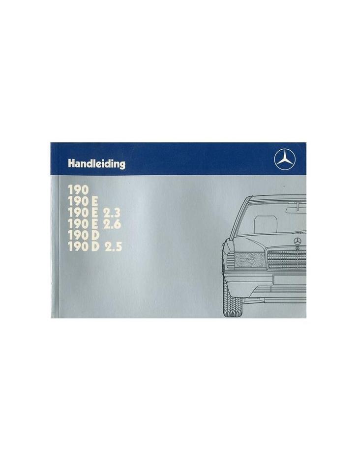 1987 MERCEDES BENZ 190 INSTRUCTIEBOEKJE NEDERLANDS, Auto diversen, Handleidingen en Instructieboekjes, Ophalen of Verzenden