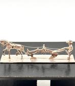 No reserve-Handgemaakte Hollands zilveren miniatuur Boer met, Antiek en Kunst, Antiek | Zilver en Goud