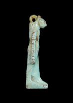 Oude Egypte, late periode Faience Sekhmet Amulet (Zonder