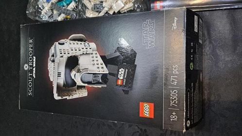 Lego Set - 75305 - Star Wars - Scout Trooper casco colección, Kinderen en Baby's, Speelgoed | Duplo en Lego