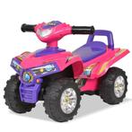 vidaXL Loopquad met licht en geluid roze en paars, Verzenden, Nieuw