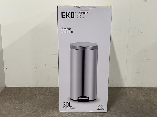 Veiling - EKO prullenbak Serene EK9215 30L, Huis en Inrichting, Woonaccessoires | Prullenbakken