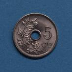 België. Leopold II. 5 Centimes 1902 (over 1901) - Frans