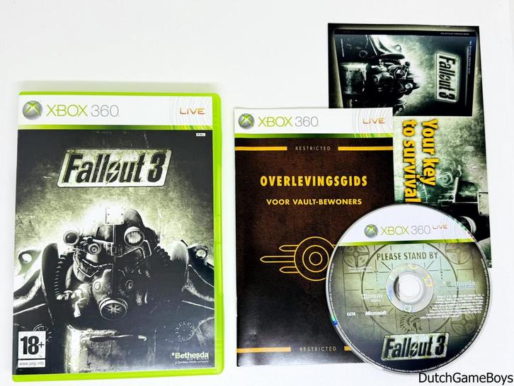 Xbox 360 - Fallout 3, Games en Spelcomputers, Games | Xbox 360, Gebruikt, Verzenden