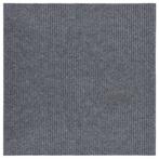 vidaXL Droogloopmat 100x100 cm grijs, Huis en Inrichting, Stoffering | Tapijten en Vloerkleden, Verzenden, Nieuw