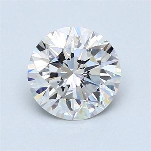 1 pcs Diamant  (Natuurlijk)  - 1.04 ct - Rond - D, Handtassen en Accessoires, Edelstenen