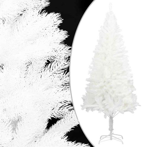 vidaXL Kunstkerstboom met levensechte naalden 120 cm wit, Diversen, Kerst, Nieuw, Verzenden