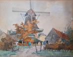 Cornelis A. Bartels (1890) - Molen met boerderij