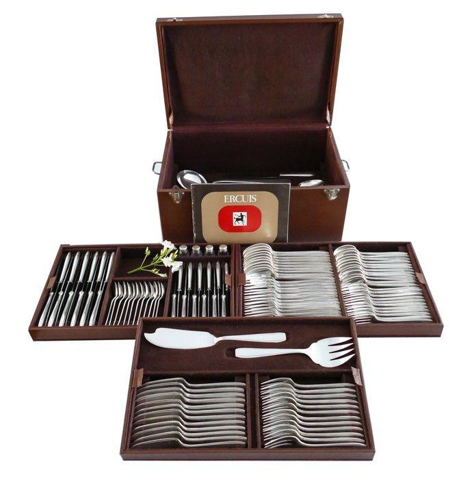 Ercuis - Bestekset voor 12 personen (118) - Model Carthage -, Antiek en Kunst, Kunst | Designobjecten