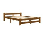 Massief Hout Bed 180x200cm | Tweede Kansje | Slaapkamer U..., Huis en Inrichting, Slaapkamer | Bedden, Bruin, Verzenden, 180 cm