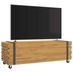 vidaXL Salontafel 110x45x35 cm massief teakhout, Huis en Inrichting, Tafels | Salontafels, Verzenden, Nieuw