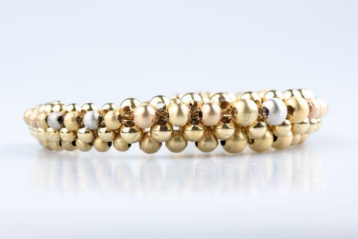 Armband - 18 karaat Geel goud, Roségoud, Witgoud, Handtassen en Accessoires, Armbanden