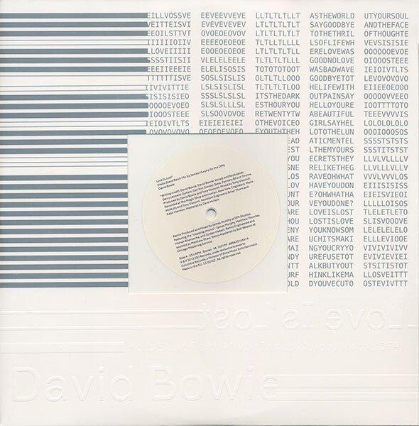 David Bowie - 3 x 12 singles - Love is Lost (Ltd edition,, Cd's en Dvd's, Vinyl Singles