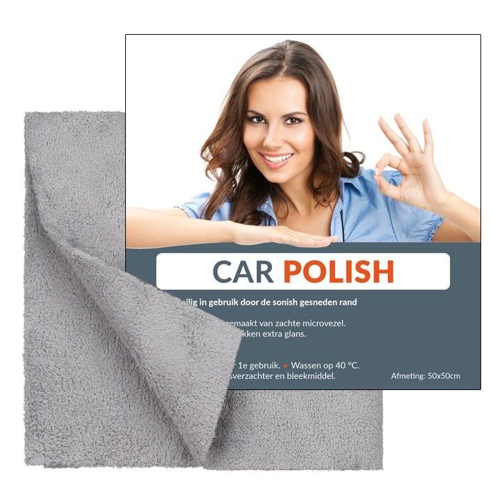 Auto-poleerdoek Car Polish Heavy, Auto diversen, Onderhoudsmiddelen, Ophalen of Verzenden