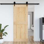 vidaXL Deur NARVIK 90x210 cm massief grenenhout, Doe-het-zelf en Bouw, Verzenden, Nieuw