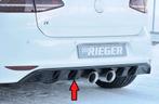 Rieger diffuser | VW Golf 7 VII R 2013-2017 | ABS | Dubbele, Ophalen of Verzenden
