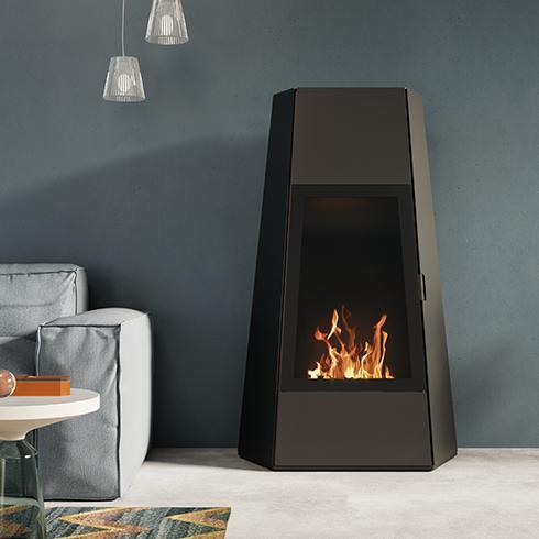 Bio ethanol sfeerhaard veilig door glas en geen rookafvoer, Huis en Inrichting, Kachels, Bio-ethanolhaard, Overige brandstoffen
