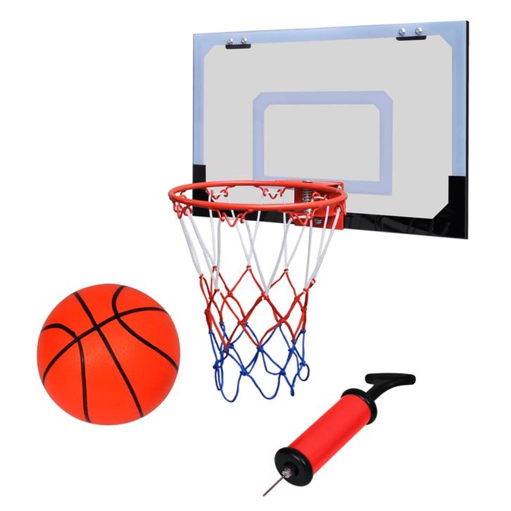 vidaXL Mini-basketbalset met bal en pomp, Sport en Fitness, Basketbal, Nieuw, Verzenden