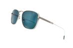 Ermenegildo Zegna - EZ0219S 14V - Silver Metal Frame &, Nieuw