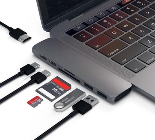 DrPhone 7in1 USB C Hub Type C Thunderbolt 3 - 2x USB 3.0, Informatique & Logiciels, Ordinateurs & Logiciels Autre, Envoi