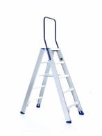 Eurostairs Dubbel Oploopbare Trap – 2 t/m 12 Treden, Doe-het-zelf en Bouw, Ladders en Trappen, Verzenden, Nieuw, Trap, 2 tot 4 meter