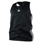 Adidas Amateur Boxing Tank Top Lightweight Zwart Wit, Kleding | Heren, Sportkleding, Verzenden, Zwart, Vechtsport, Nieuw