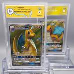 Pokémon - 2 Graded card - X2 Dragonite GX (Full Art) SR ->, Hobby en Vrije tijd, Verzamelkaartspellen | Pokémon, Nieuw