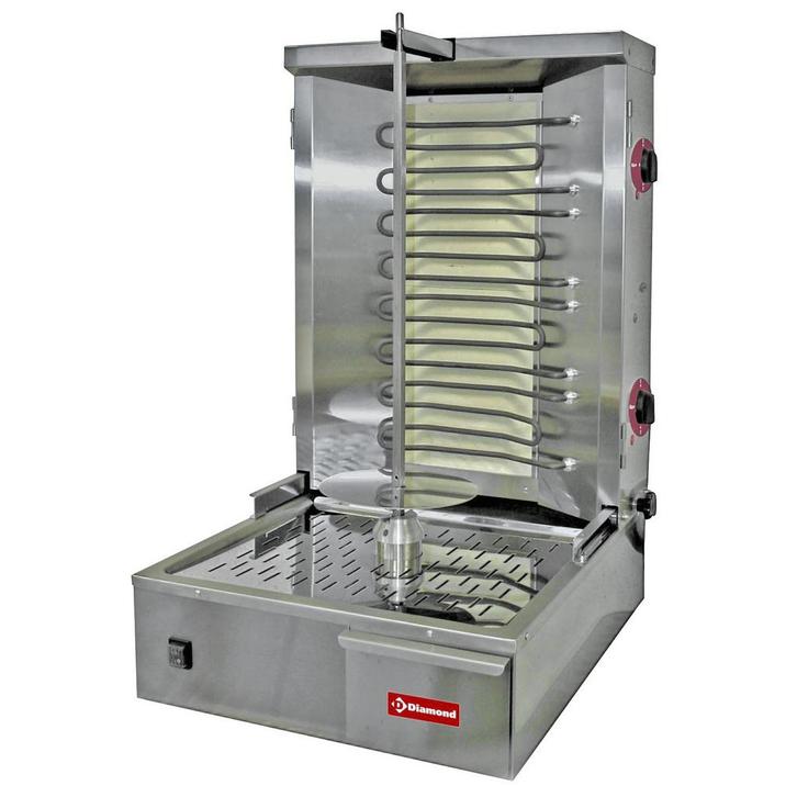 Donergrill | Elektrisch (2 Elementen) | Max. 35 kg |, Zakelijke goederen, Horeca | Keukenapparatuur, Nieuw in verpakking, Verzenden