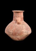 Oud-Chinees, Neolithische periode Terracotta Beschilderde, Antiek en Kunst