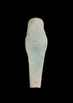 Oude Egypte, late periode Faience Shabti (Zonder