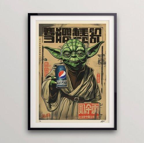 Kobalt (1970) - Pepsi-Cola / Galaxy advertising series, Antiek en Kunst, Kunst | Schilderijen | Modern