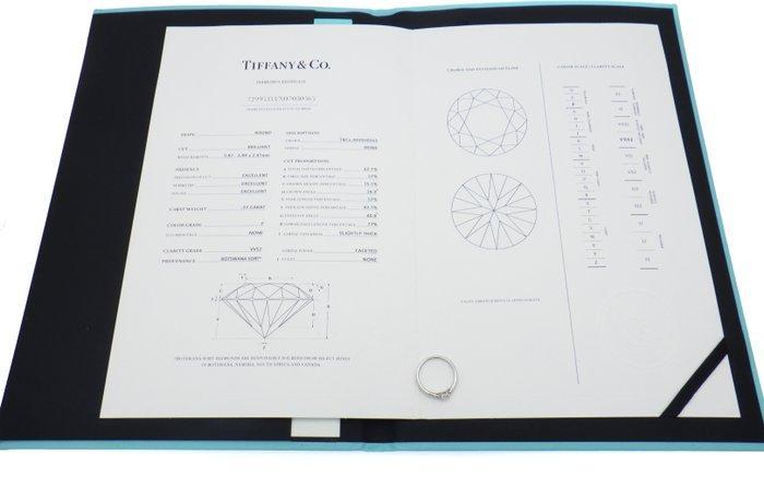 Tiffany & Co. - Ring - Tiffany Harmony Solitaire Setting, Handtassen en Accessoires, Ringen