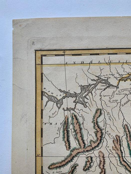 Brazilië - Brazilië; Matthew Carey - A Map of Brazil now, Boeken, Atlassen en Landkaarten