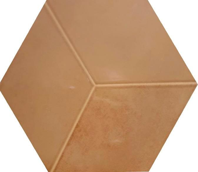 19,8x22,8 HEX KINGSBURY OCRE Glans, Doe-het-zelf en Bouw, Tegels, Ophalen of Verzenden