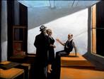 Dario Somigli - Omaggio ad Edward Hopper Conference at, Antiek en Kunst, Kunst | Schilderijen | Modern